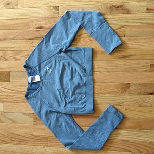 Like new Gymshark long sleeve crop, Size L